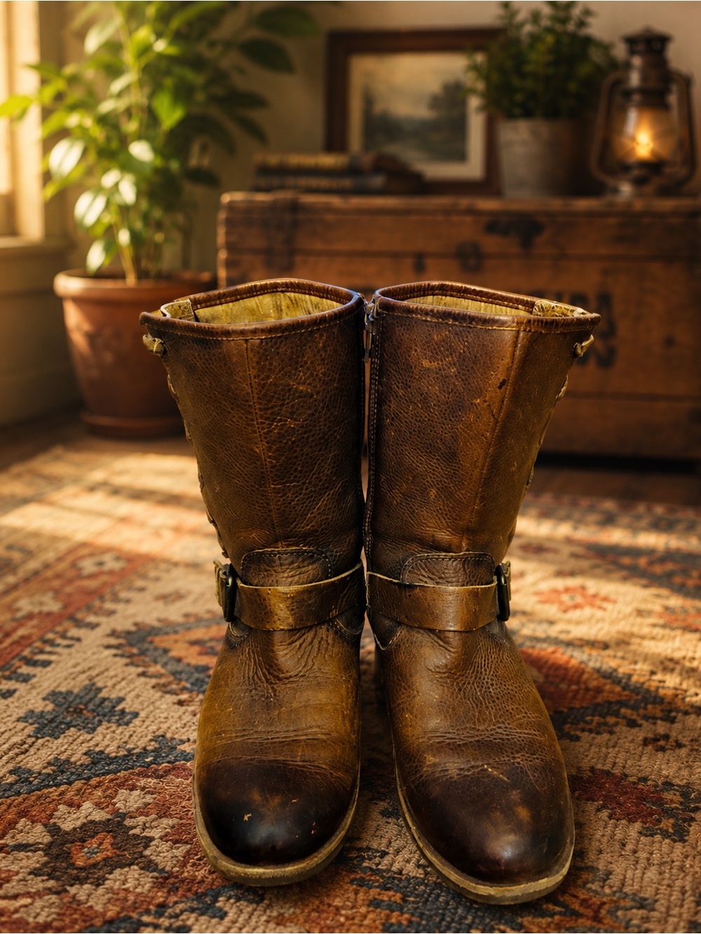 Mid-calf boots
